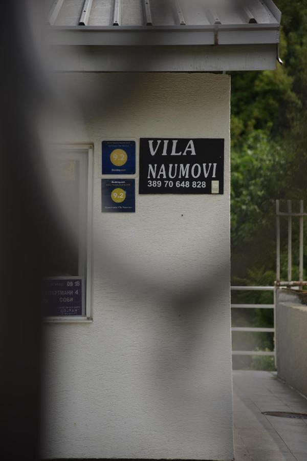 Apartments Villa Naumovi Dojran Dış mekan fotoğraf